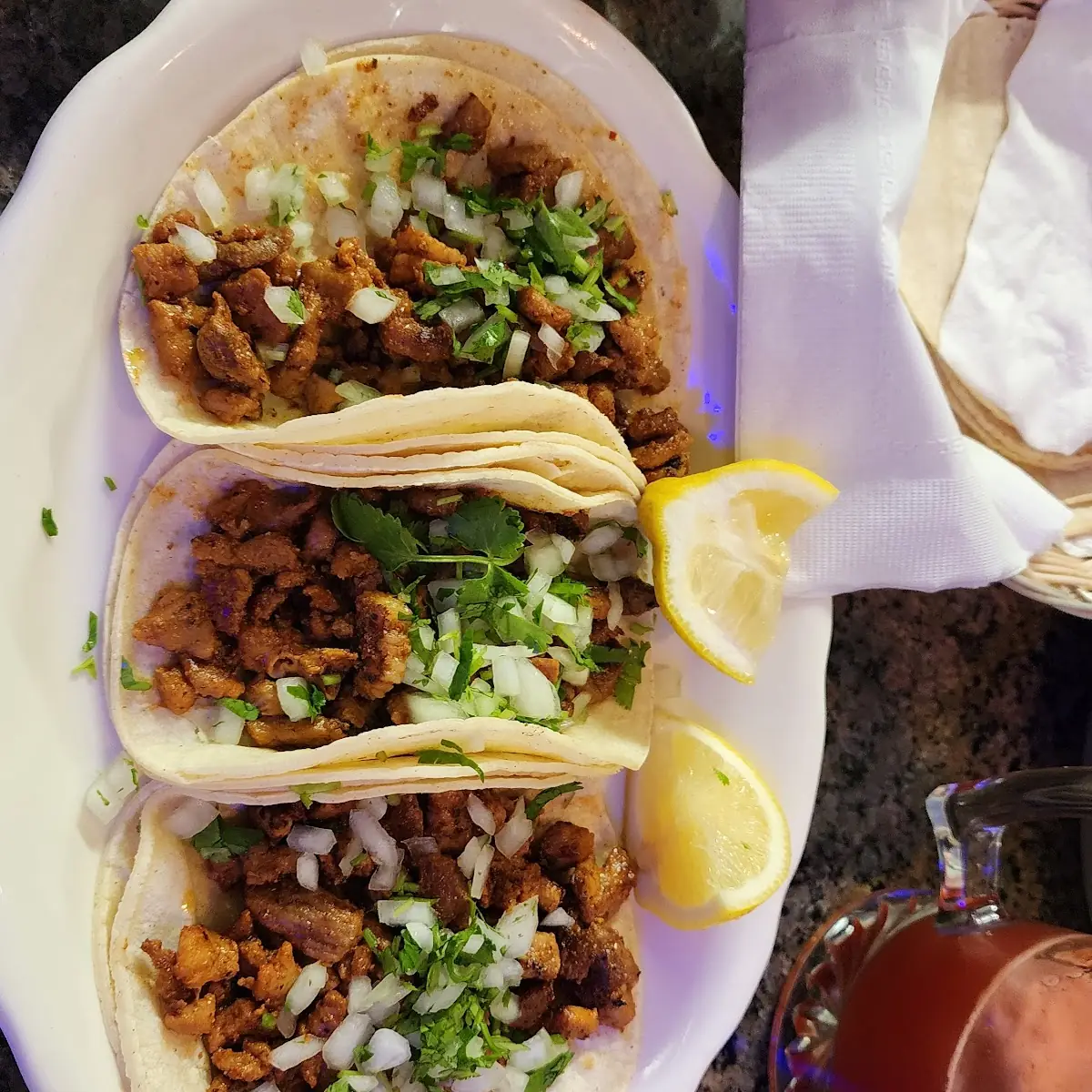 Tacos de Pollo Asado