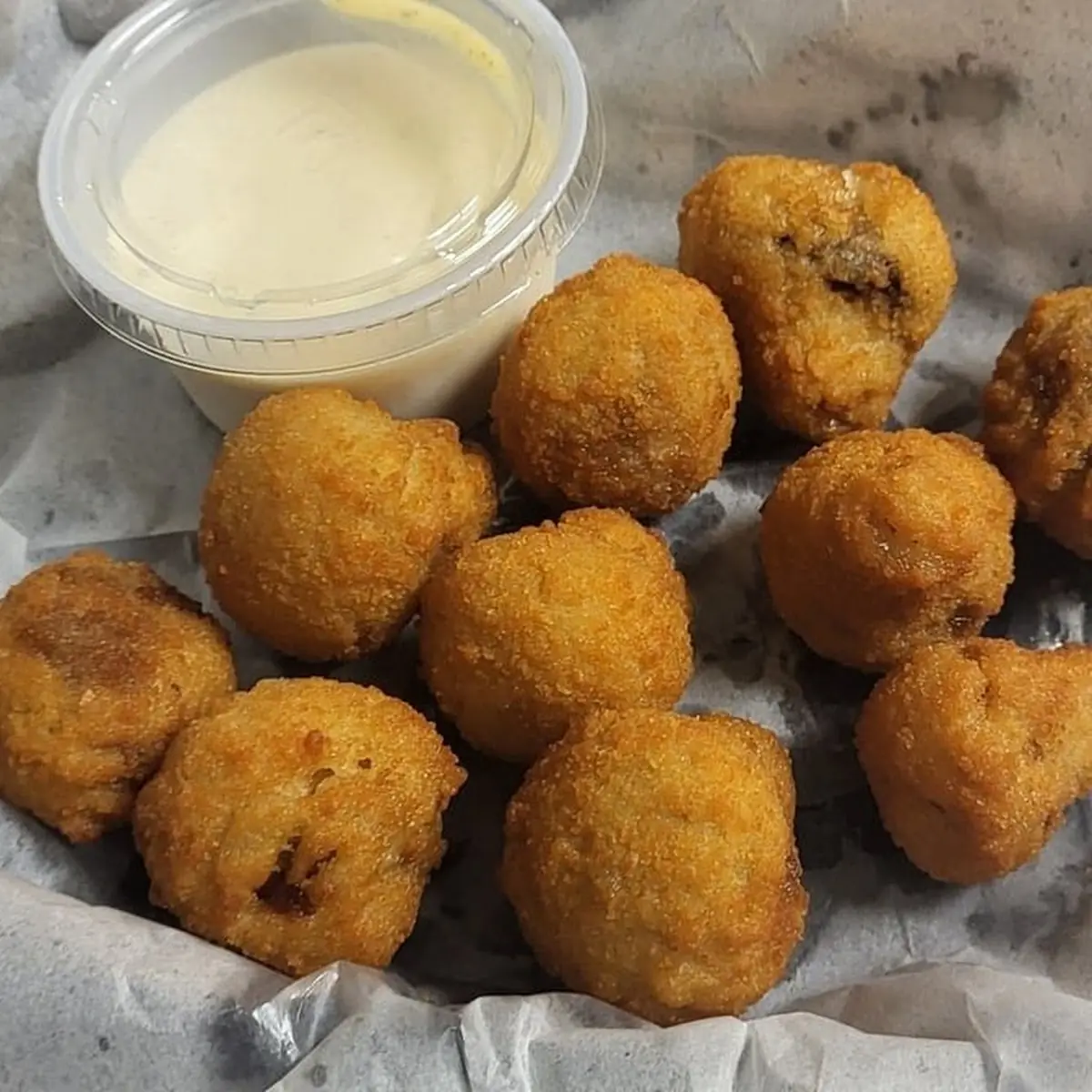 Beer Battered Fried Mushrooms