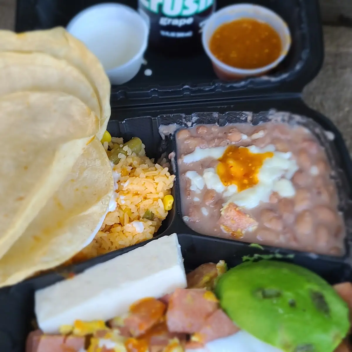 Huevos Con Chorizo Scrambled Eggs with Pork Sausage