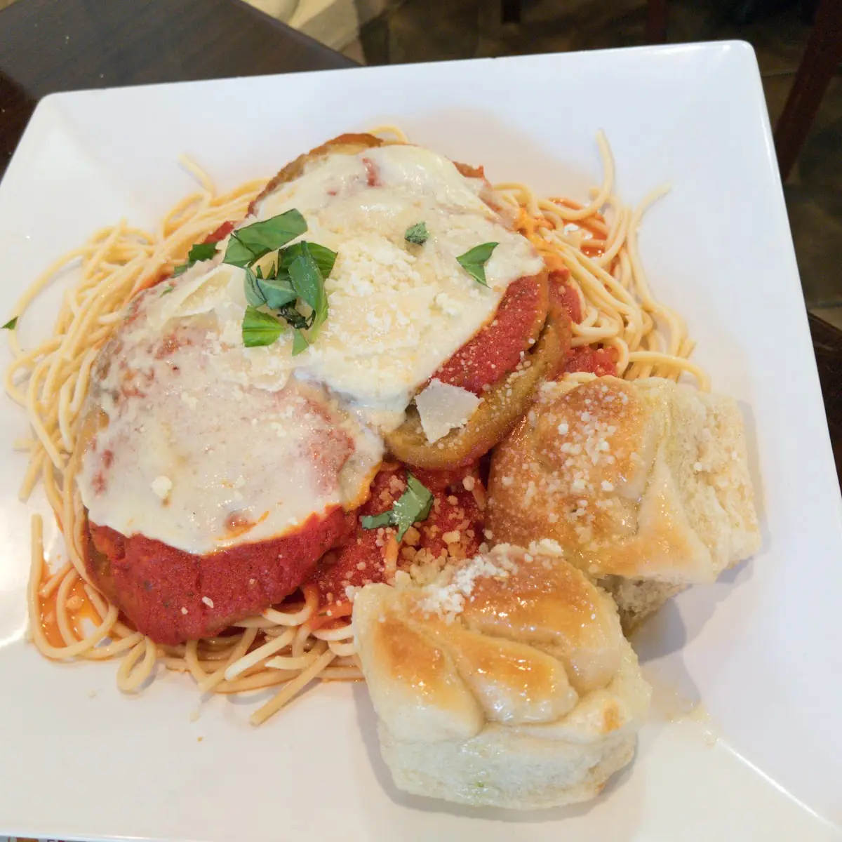 Eggplant Parmigiana Pasta