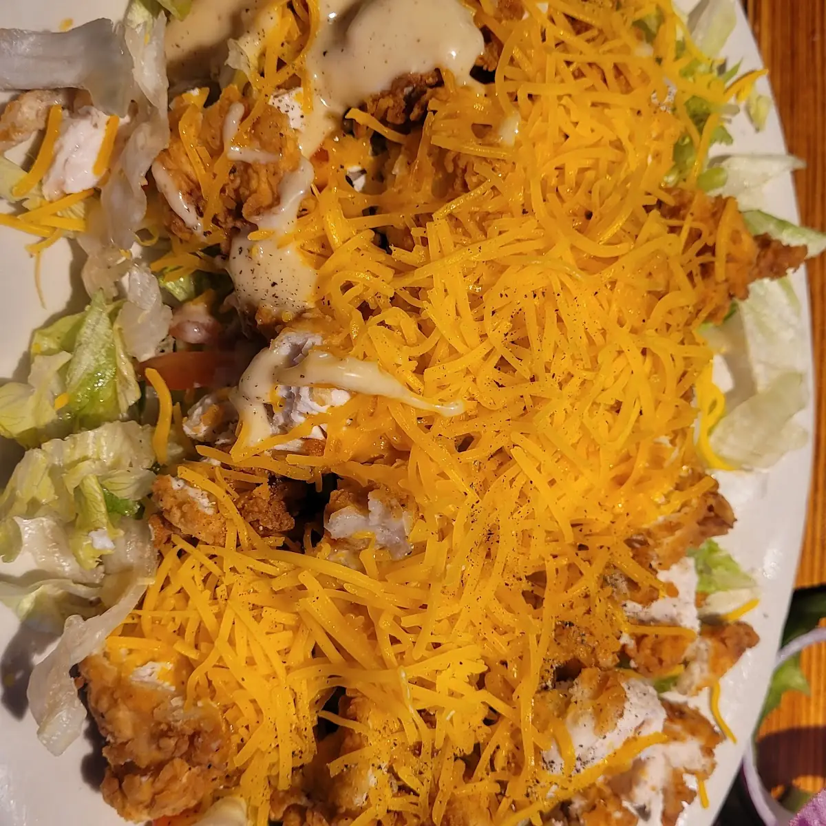Fried Chicken Salad