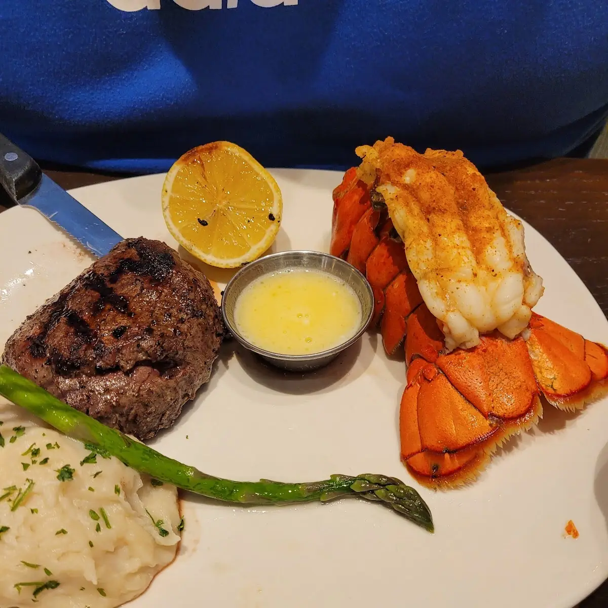 Barrel Cut Filet & Lobster Tail