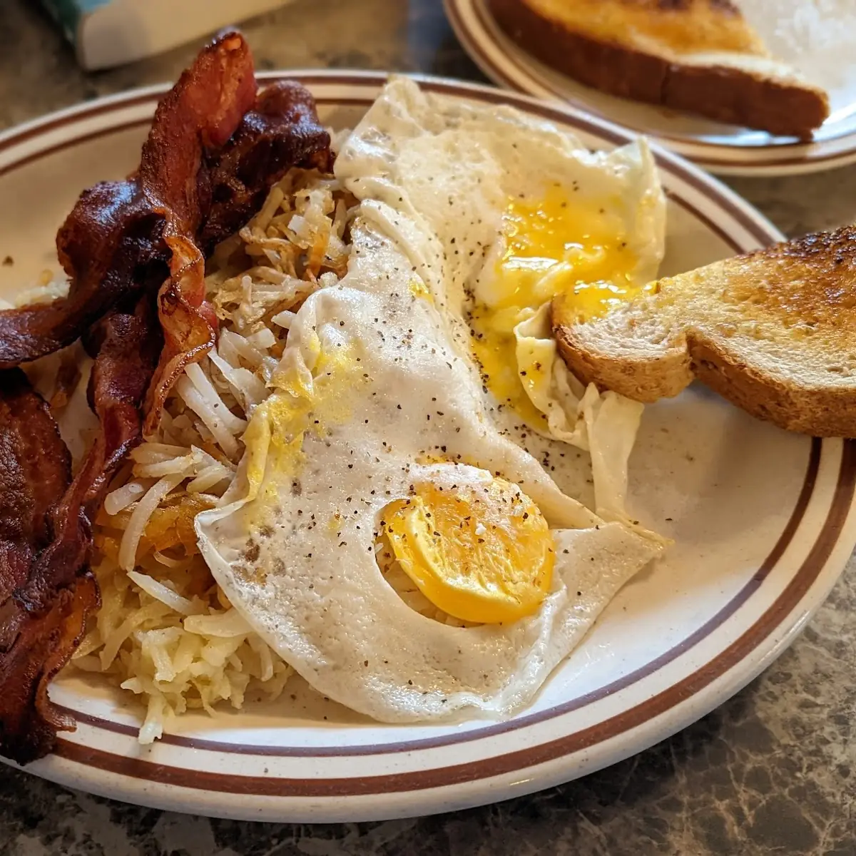 Bacon and Eggs Any Style