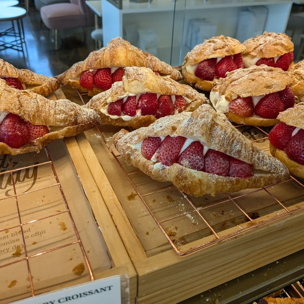 Strawberry Yogurt Croissant