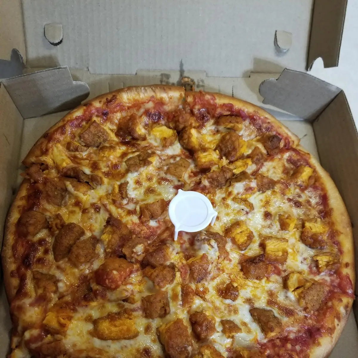 Chicken Finger Pizza
