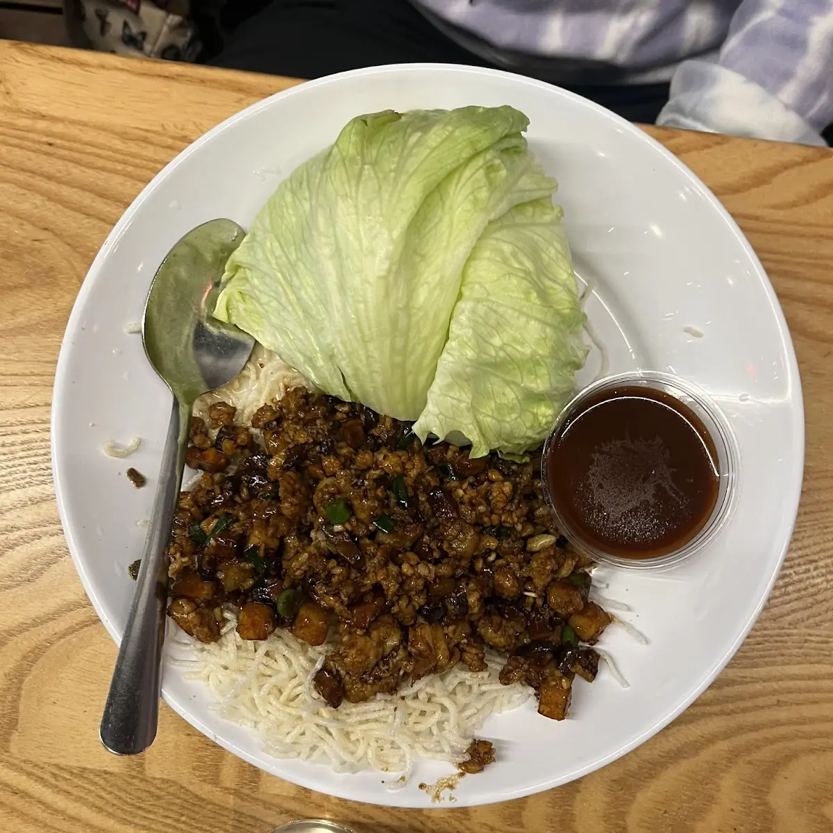 Traditional Chicken Lettuce Wrap