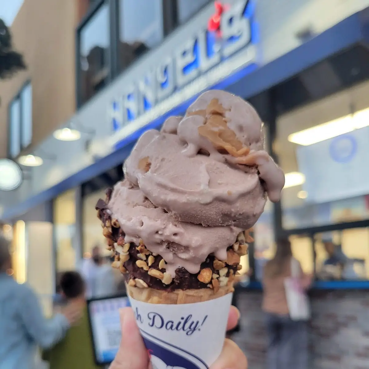 Chocolate with Peanut Butter