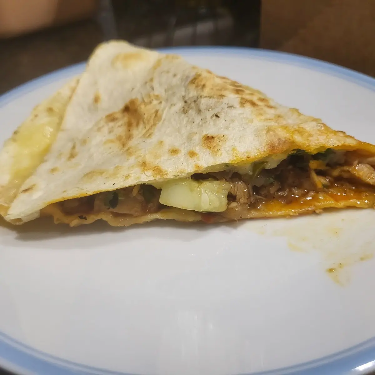 Adobe Chicken Quesadilla
