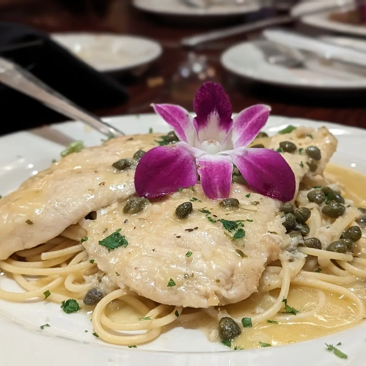Chicken Pasta in Cream Sauce
