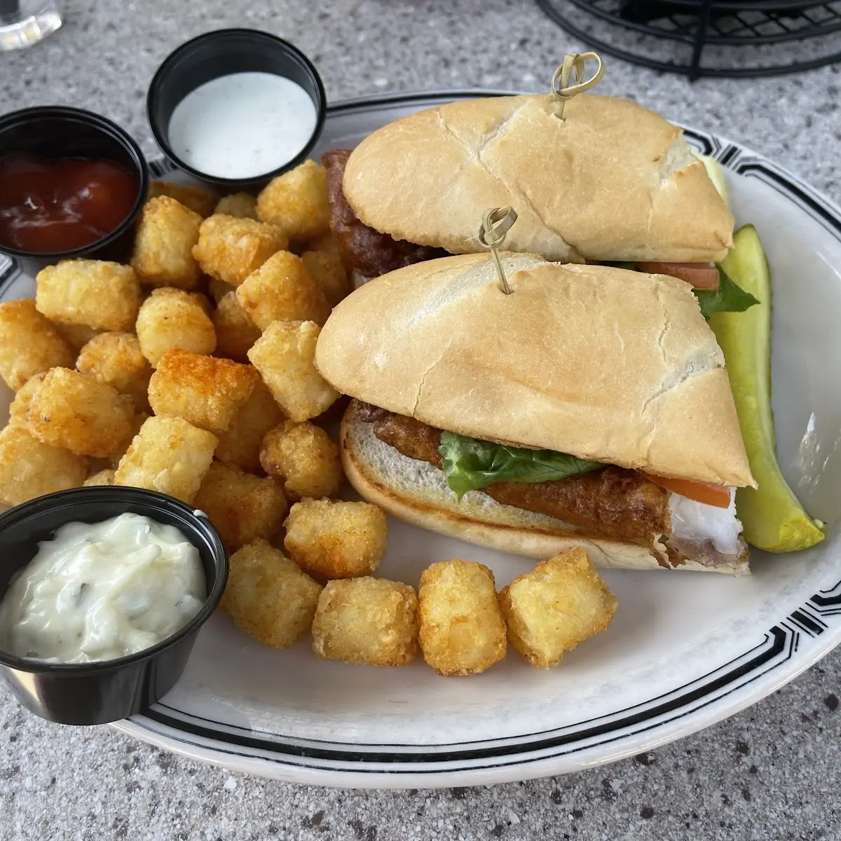Walleye Sandwich