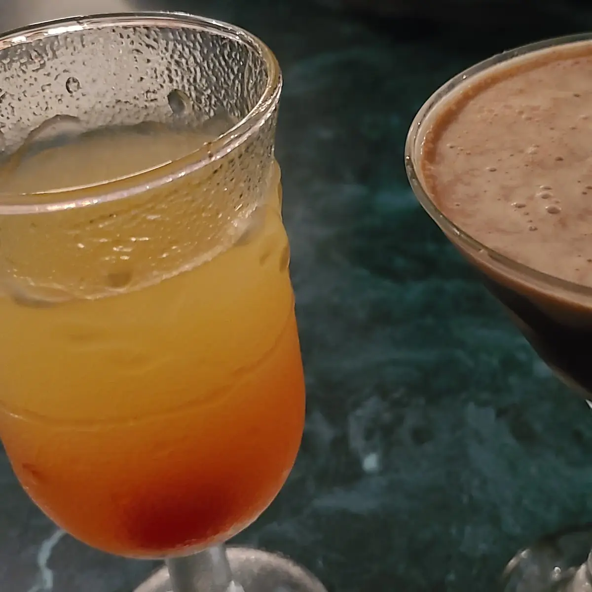 Pineapple Upside Down Cake Martini and Chocolate Martini
