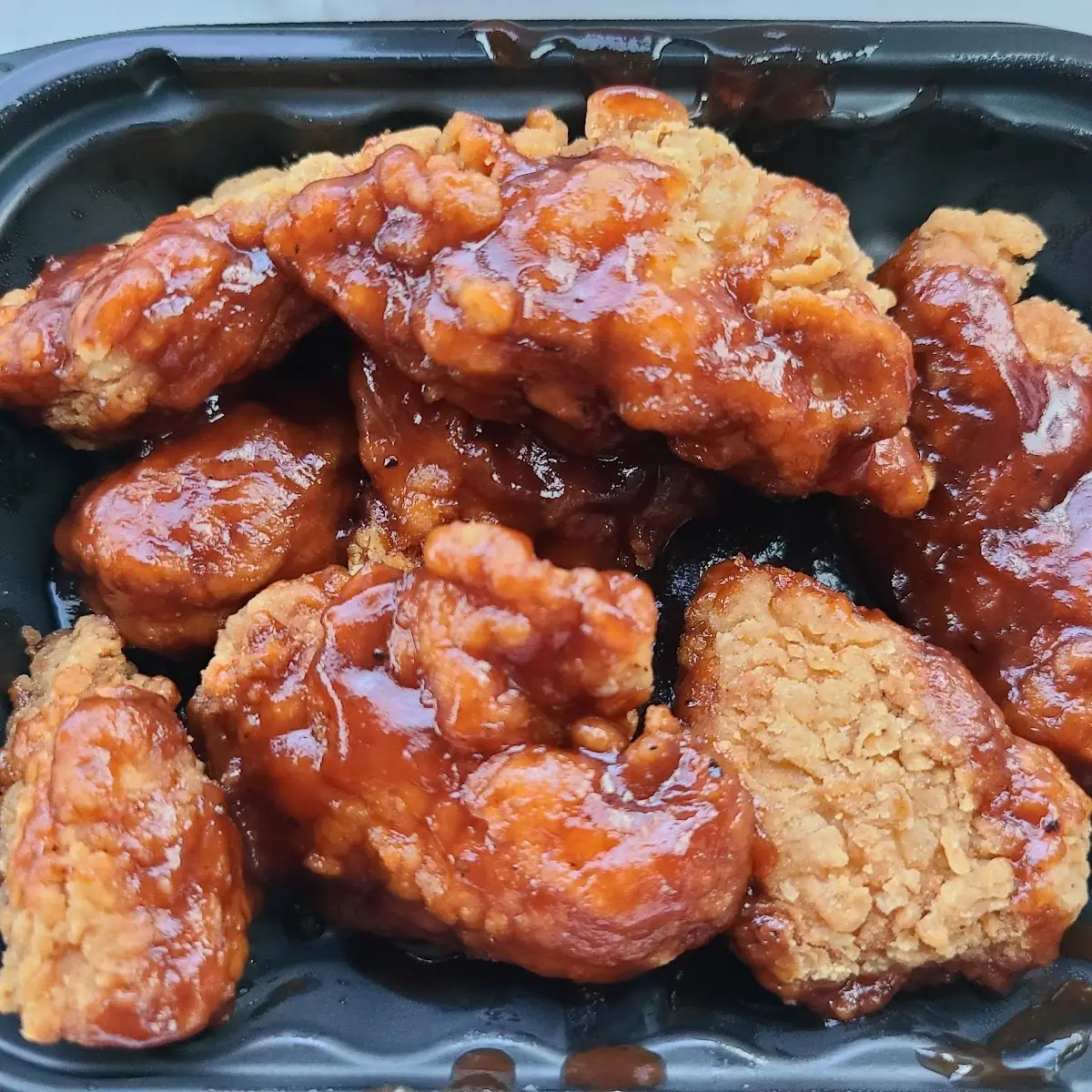 Boneless Wings with Honey BBQ