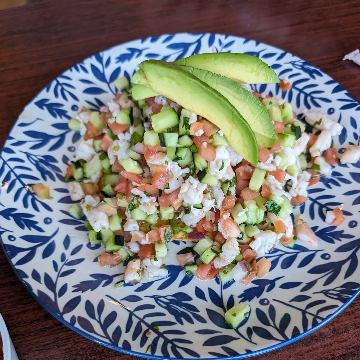 Tostadas de Ceviche Camaron