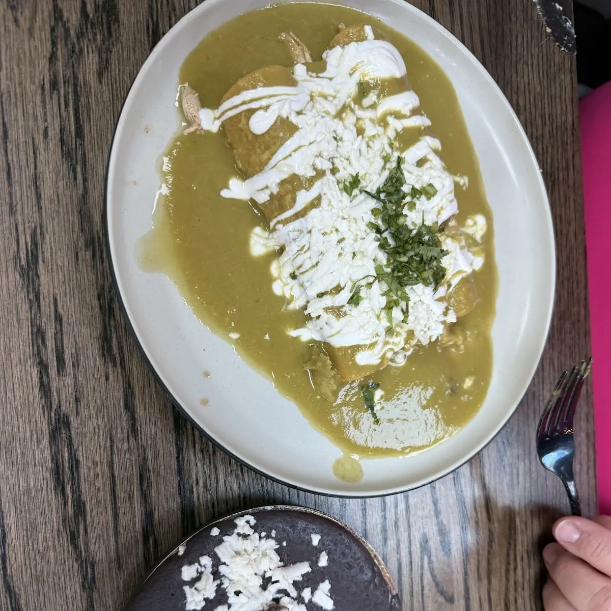 Chicken Mole with Rice and Beans
