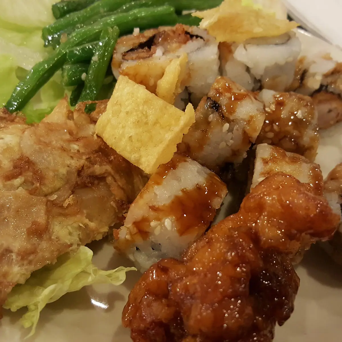 Fried Shrimp Sushi Roll