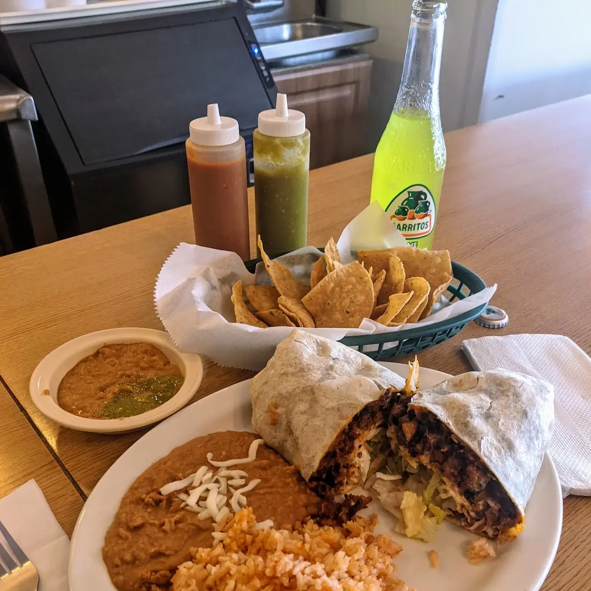 Al Pastor Burrito