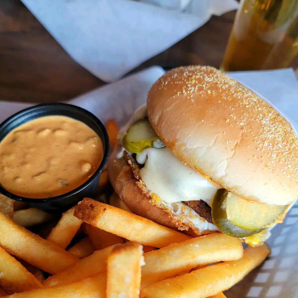 Mushroom Swiss Burger