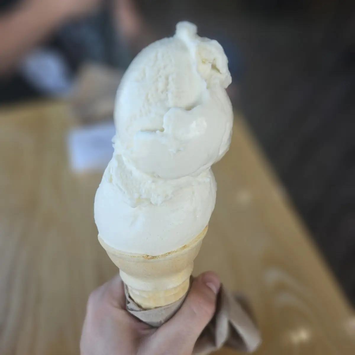 Vanilla Cone