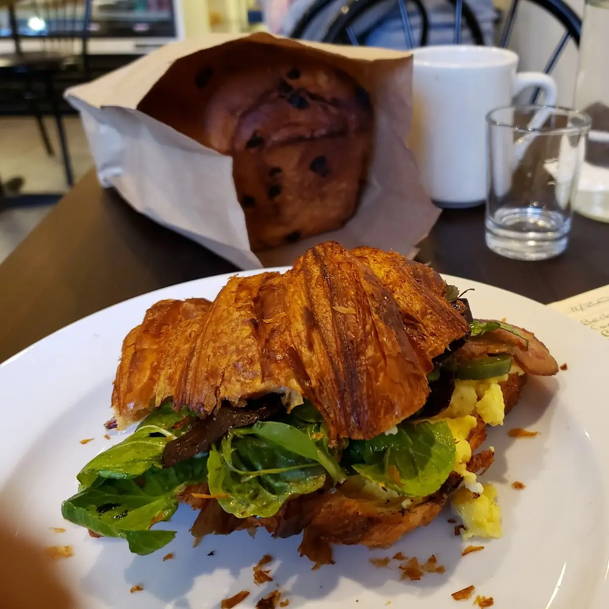 Croissant Breakfast Sandwich
