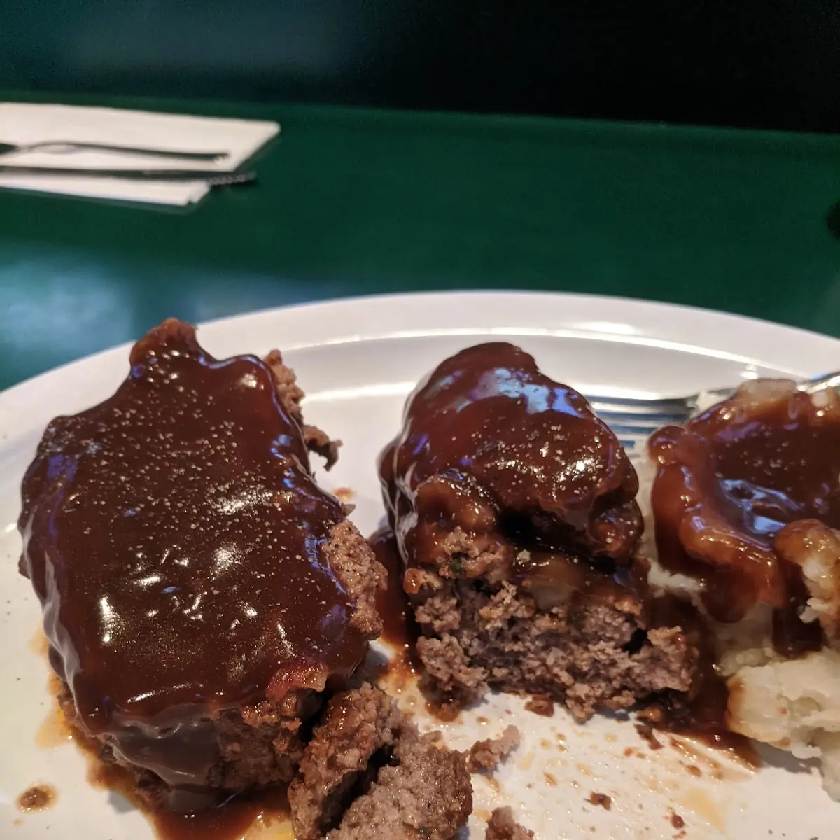 Meatloaf and Mashed Potatoes