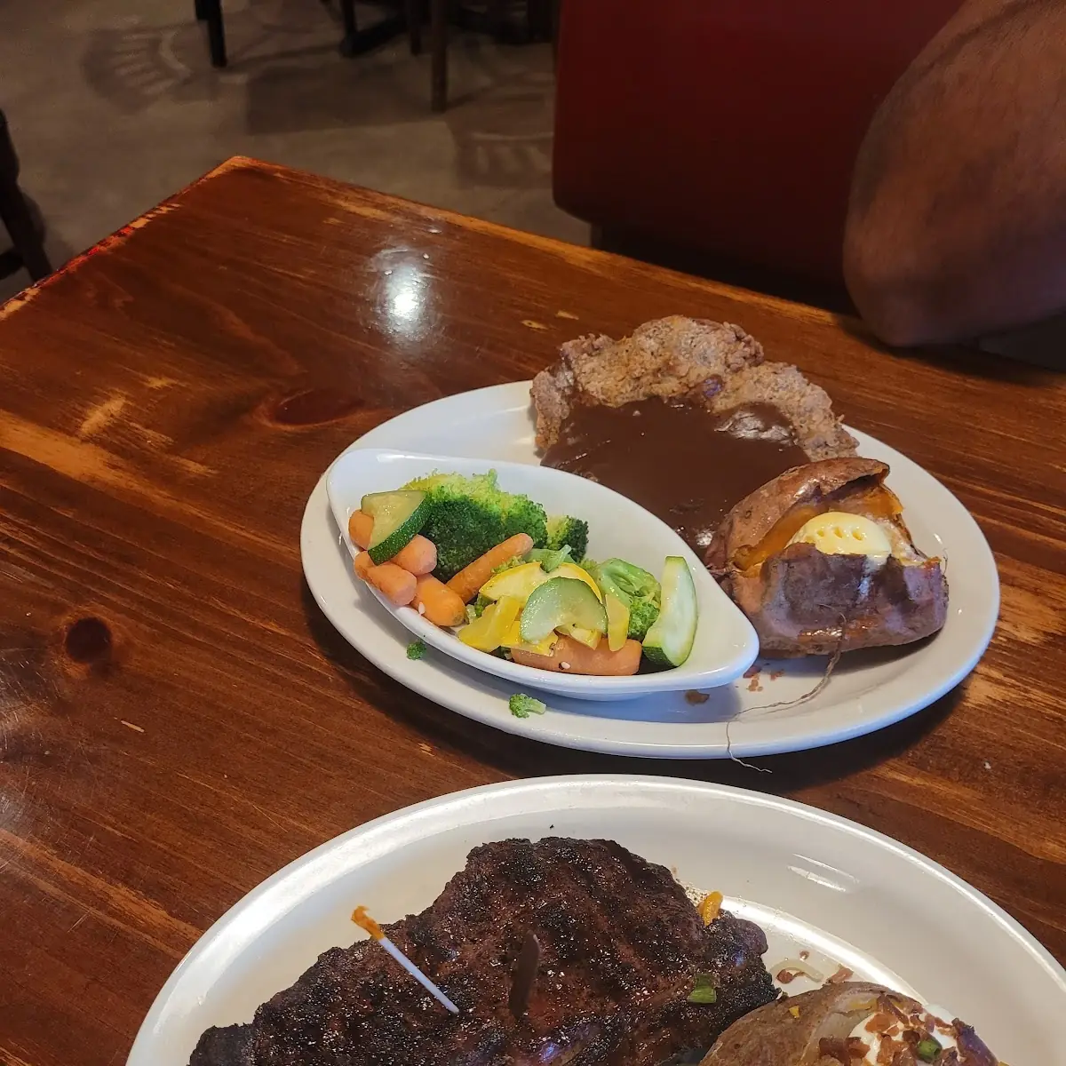 Rib Eye Steak Dinner