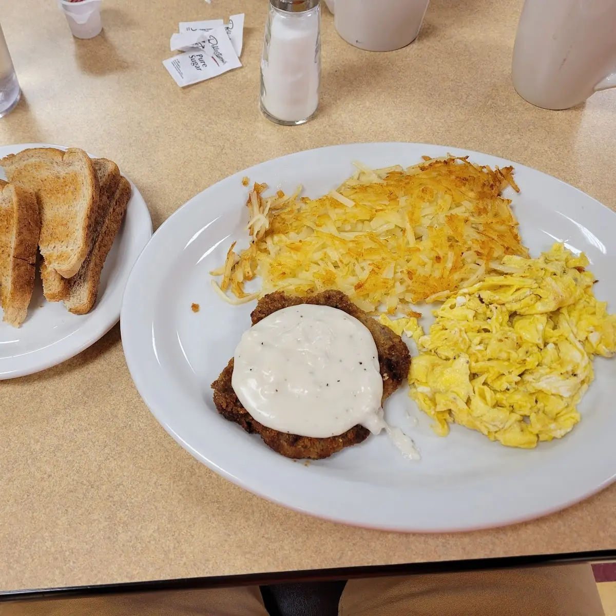 Chicken Fried Steak & Eggs