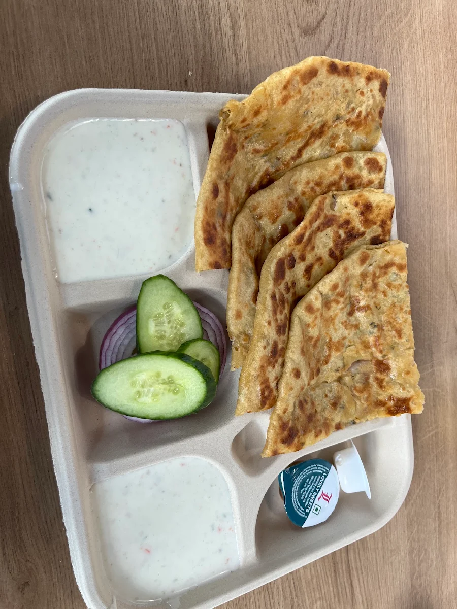 Aloo Parantha, Lovely Sweets Street Eat Calgary - Best Street Food Restaurant in Calgary