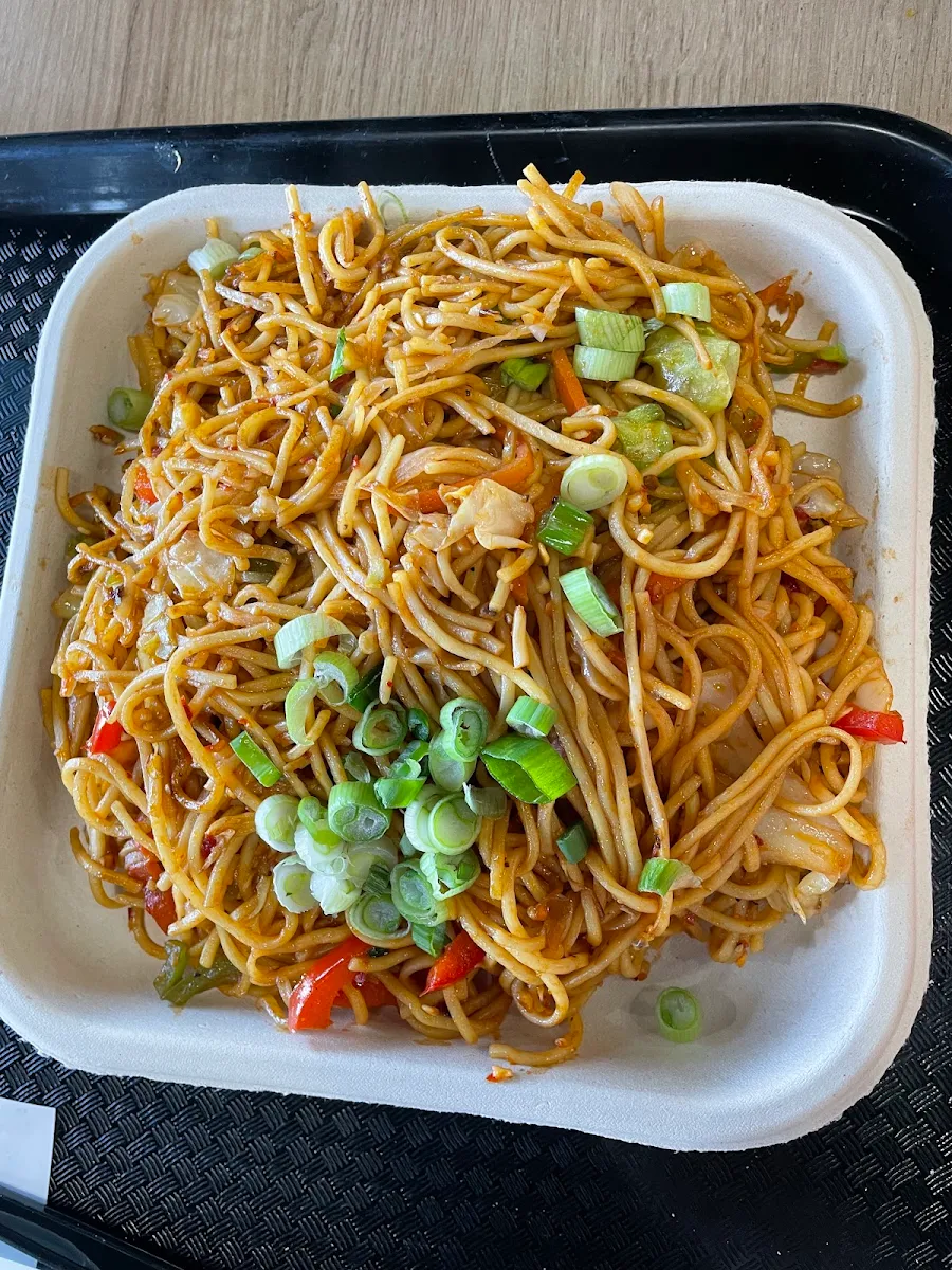 Veg Chowmeins, Lovely Sweets Street Eat Calgary - Best Street Food Restaurant in Calgary