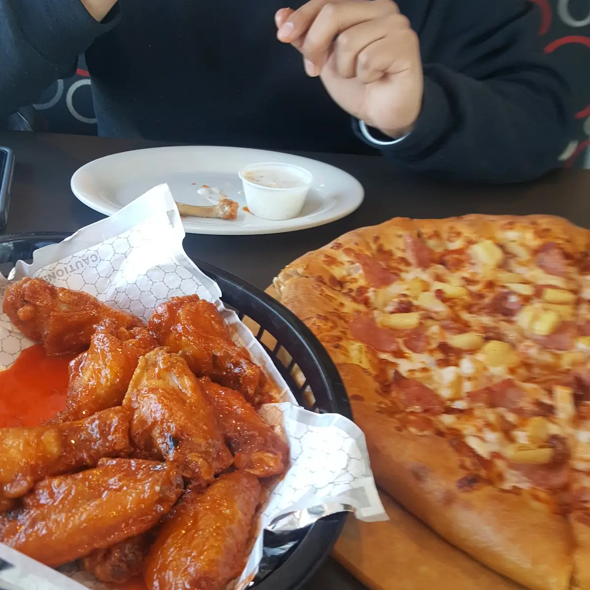 Stuff Crust Pizza and Wings