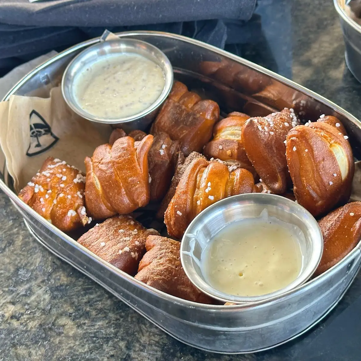 Warm Pretzel Bites