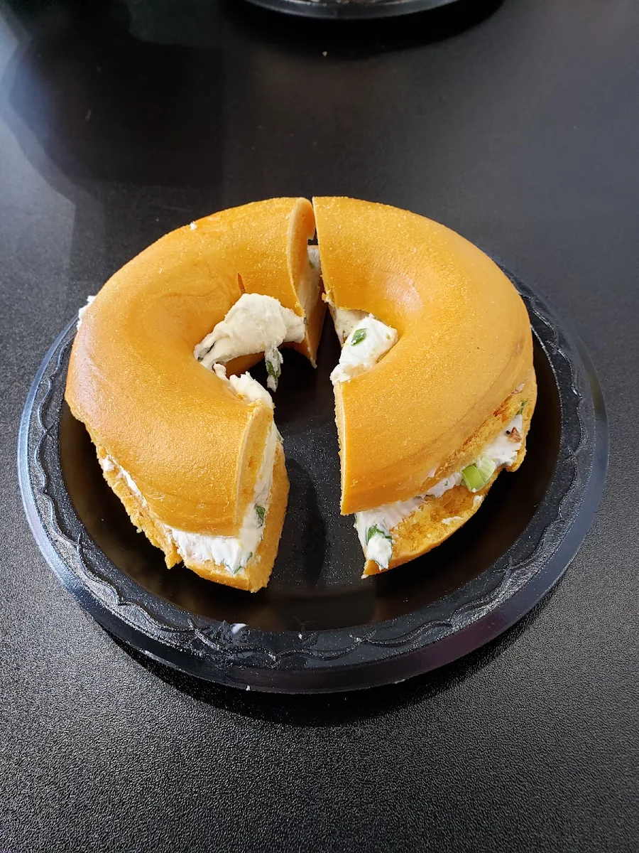 Egg Bagel with Chive Cream Cheese