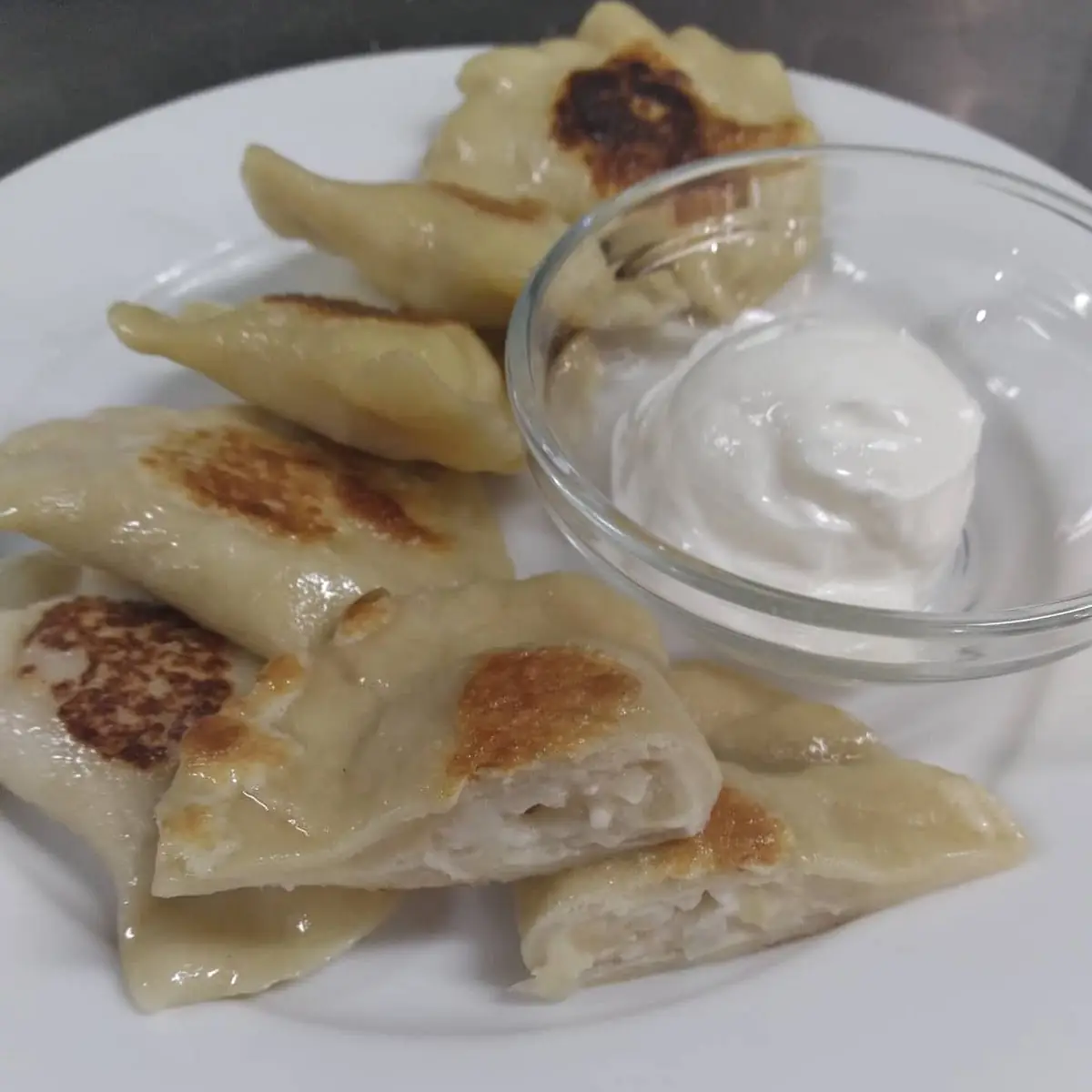 Cheesy Mashed Potato Pierogi