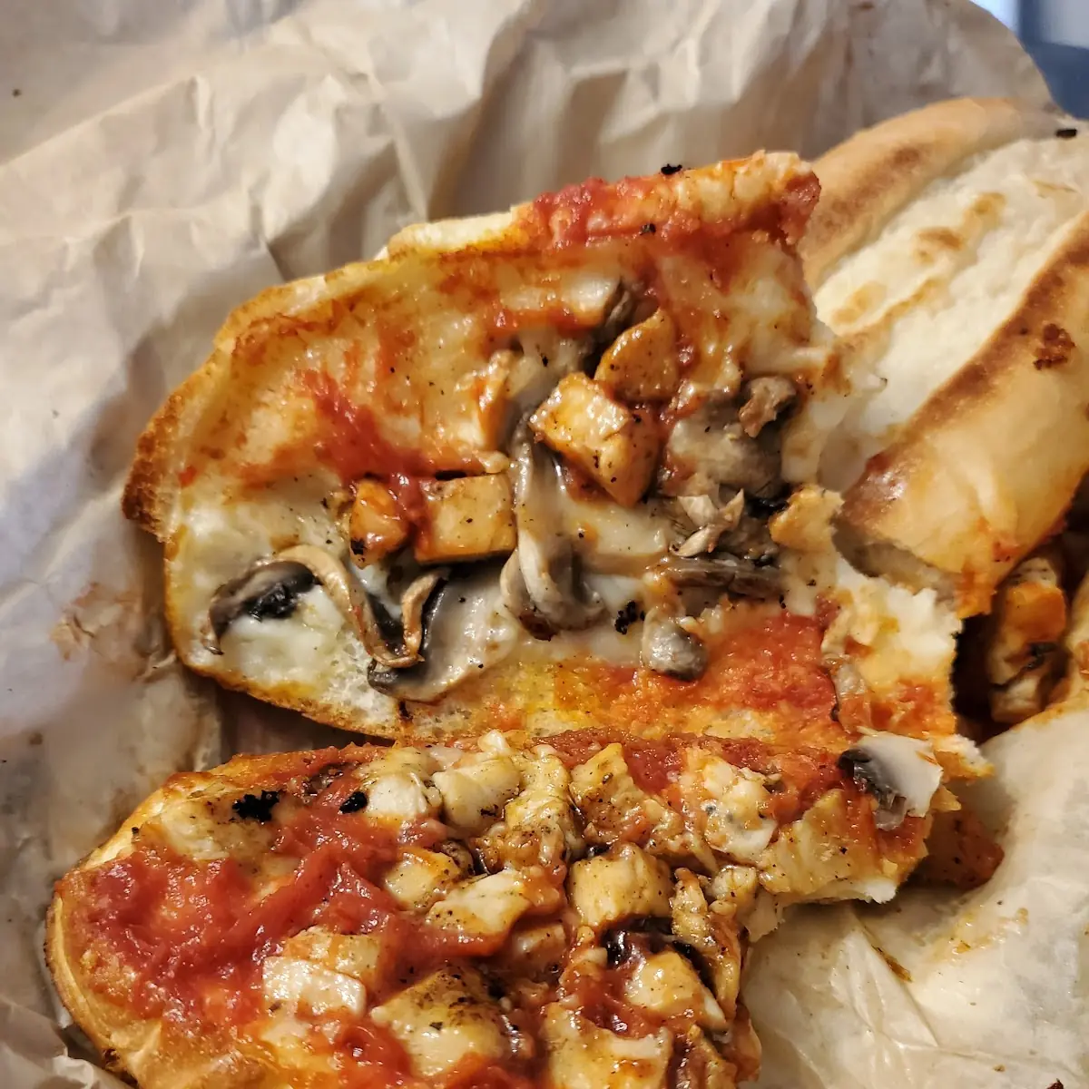 Open Face Pizza Sub