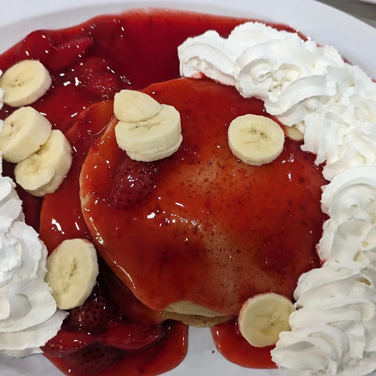 Strawberry Banana Pancakes