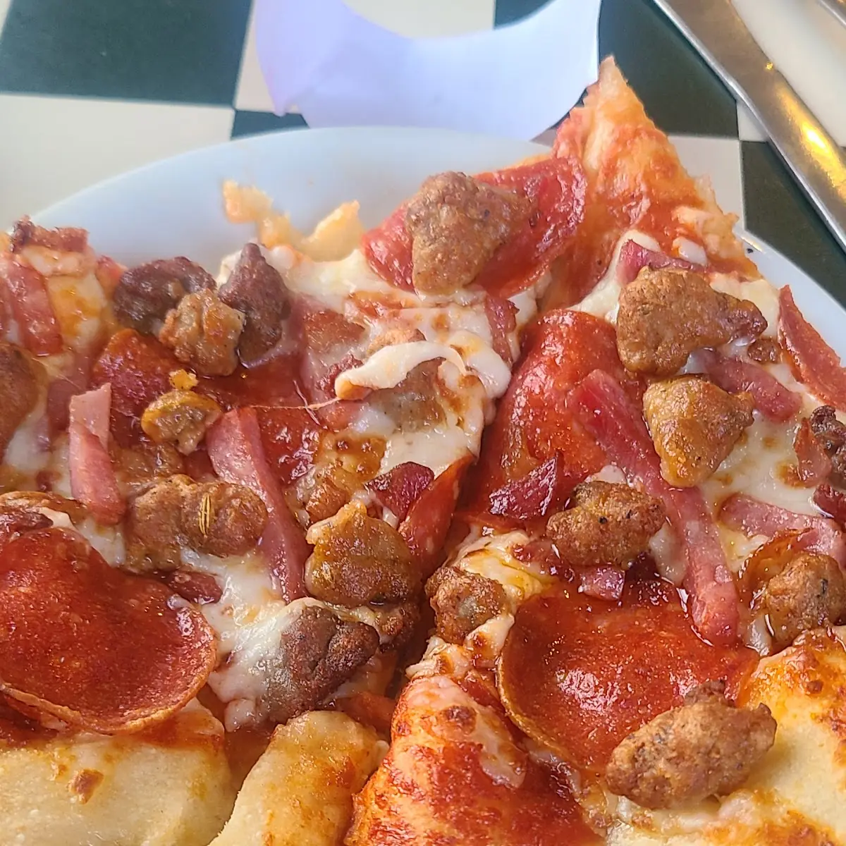 Meat Lovers Stuffed Pizza