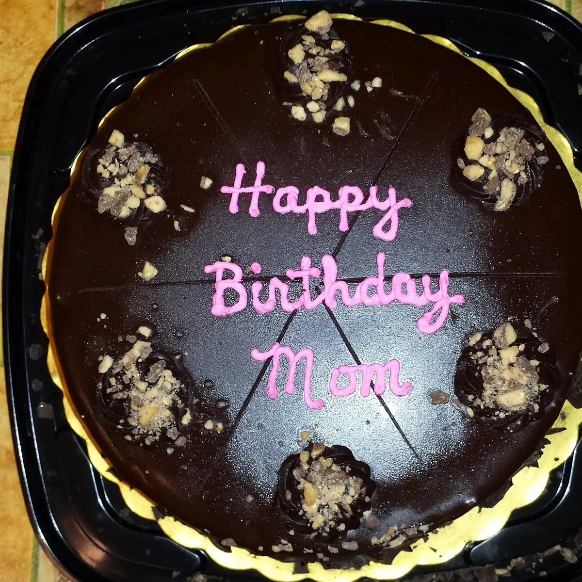 Coffee Ice Cream & Chocolate Round Cake