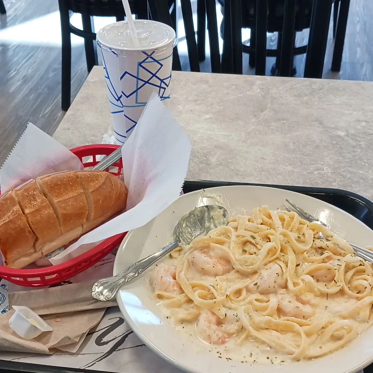 Shrimp Alfredo Pasta