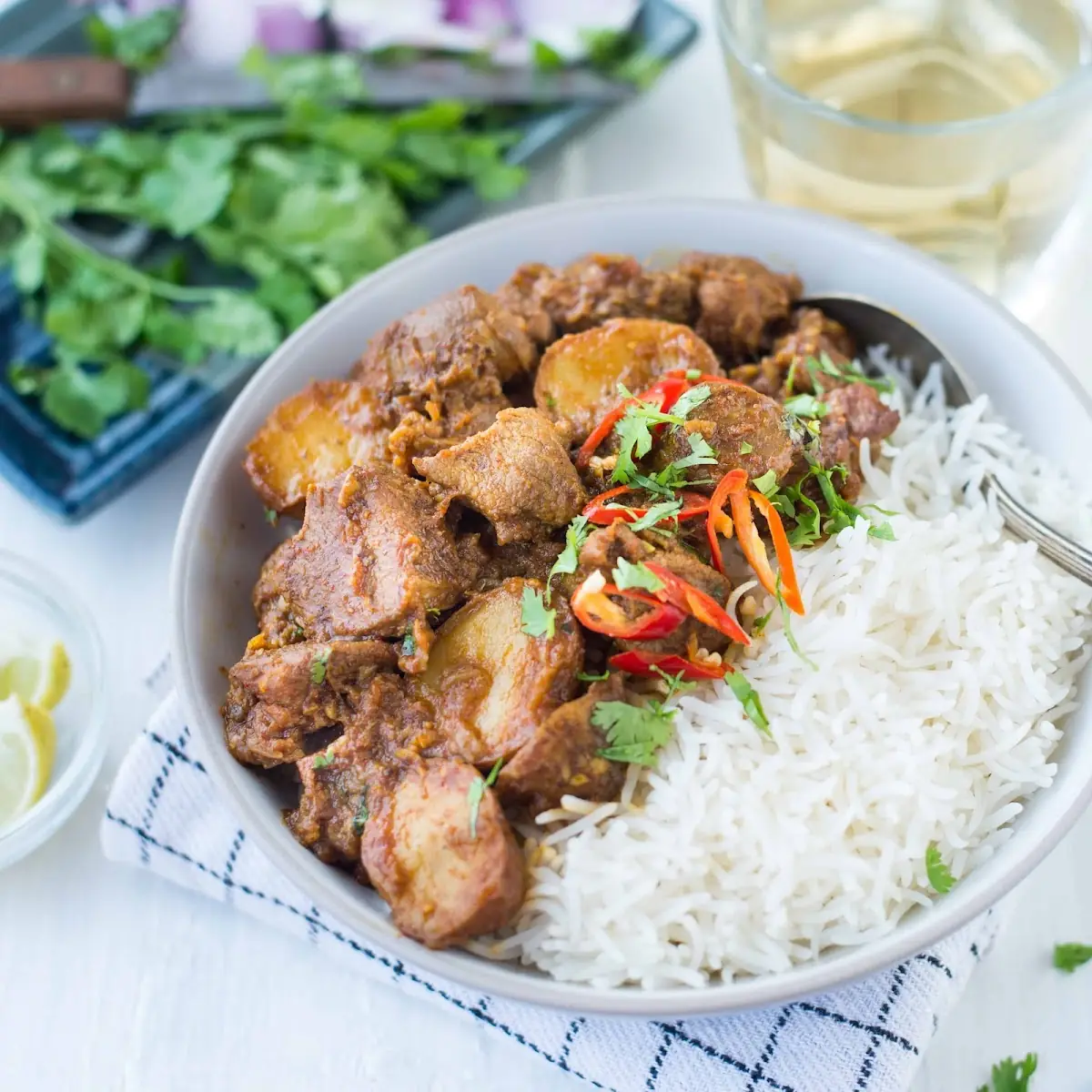 Chicken Curry with Rice