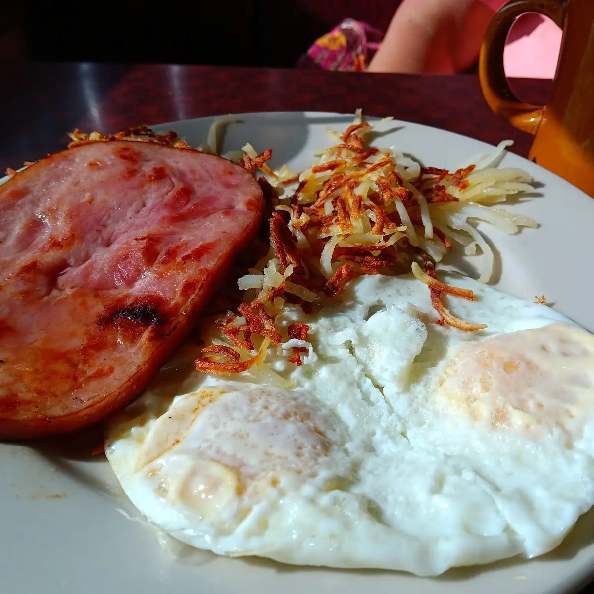 Ham Egg and Hash Browns