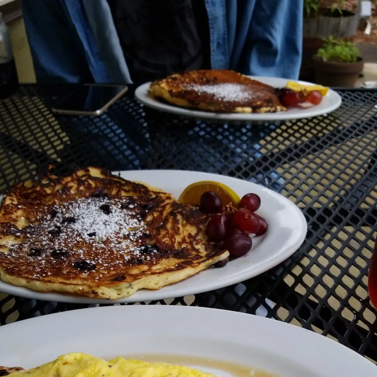 Pancakes and Eggs