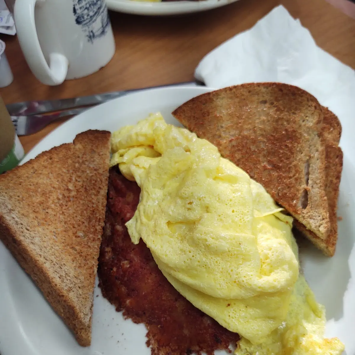 Ham and Cheese Omelette