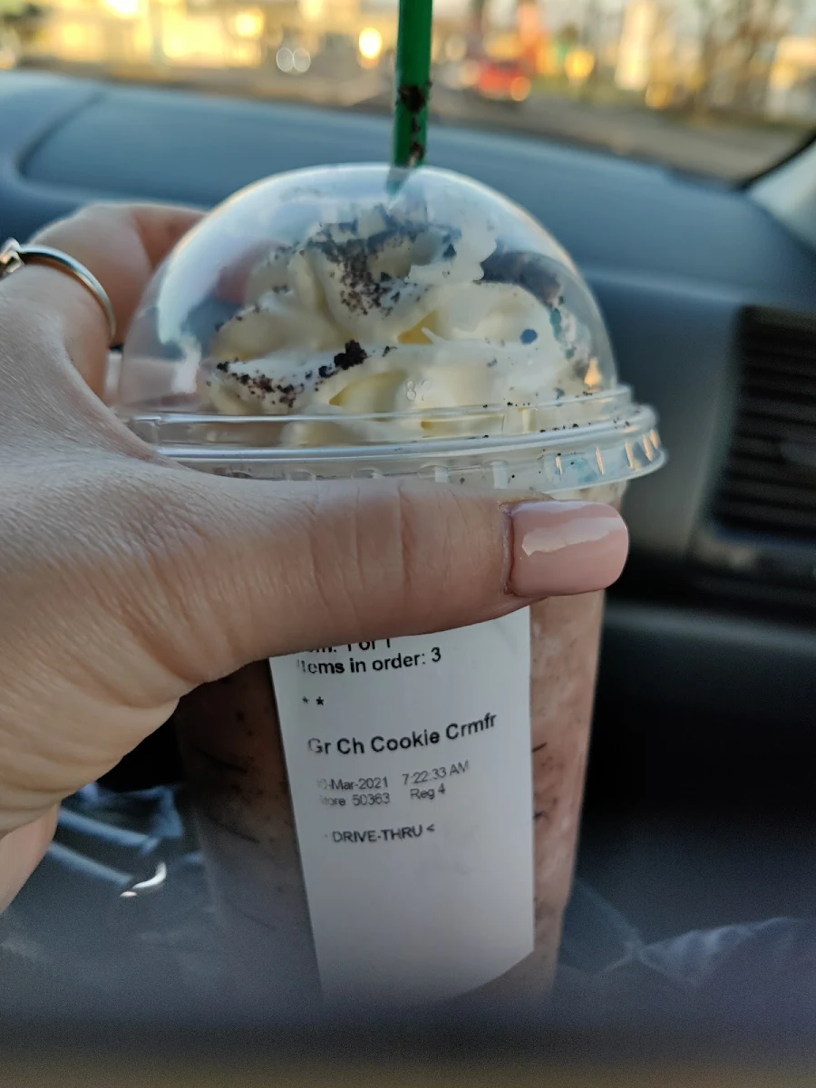 Iced White Chocolate Mocha