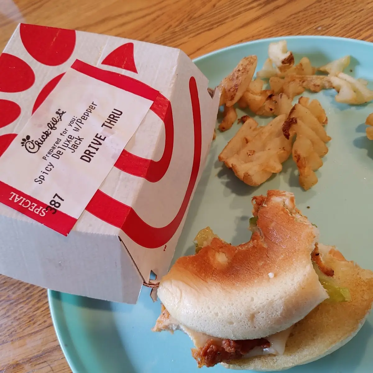 Spicy Chicken Deluxe Meal