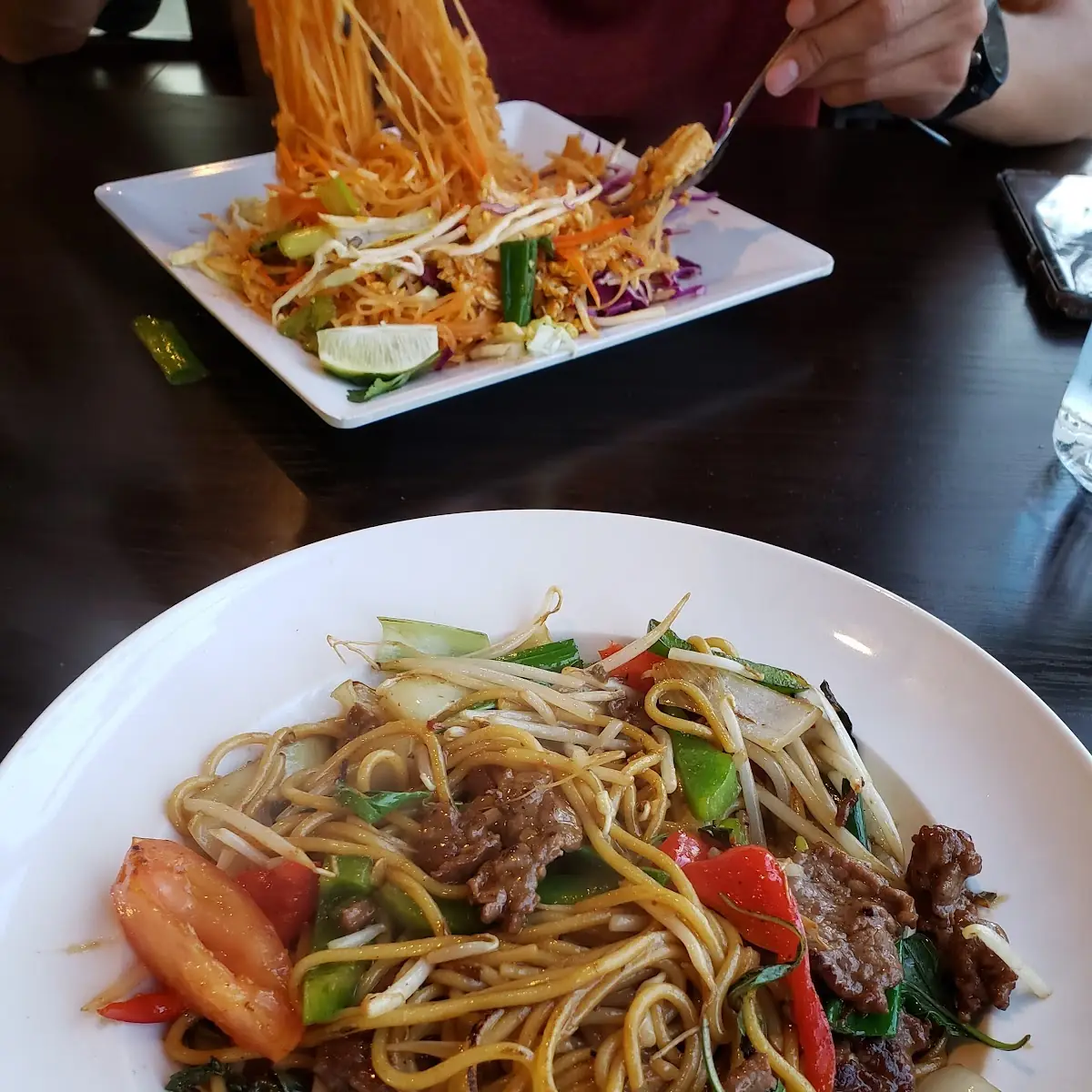 Beef Spaghetti Kee Mow
