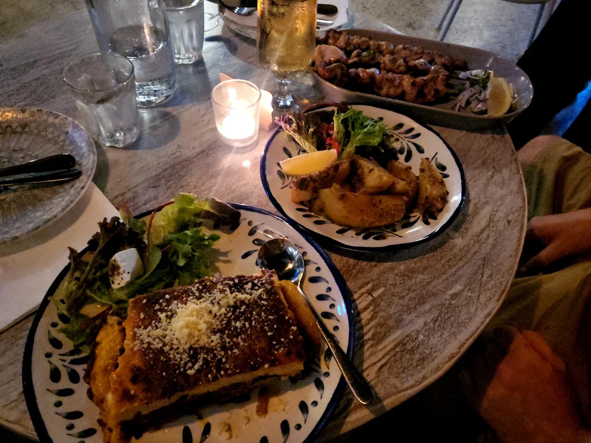 Souvlaki and Lemon Potatoes