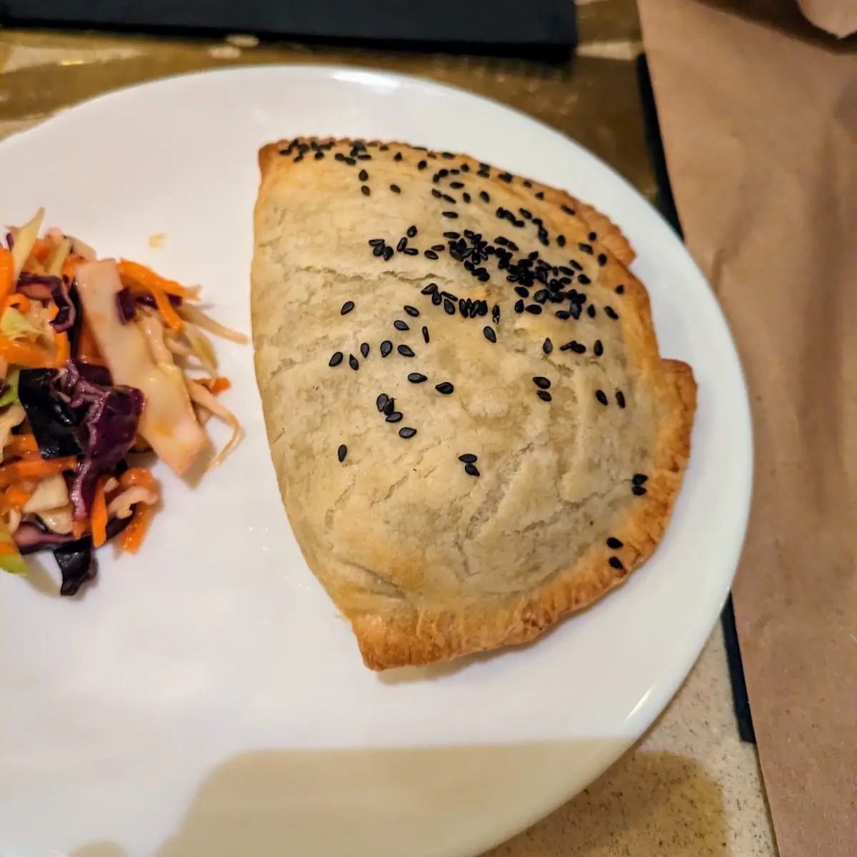 Spinach Pie Vegan Contains Soy