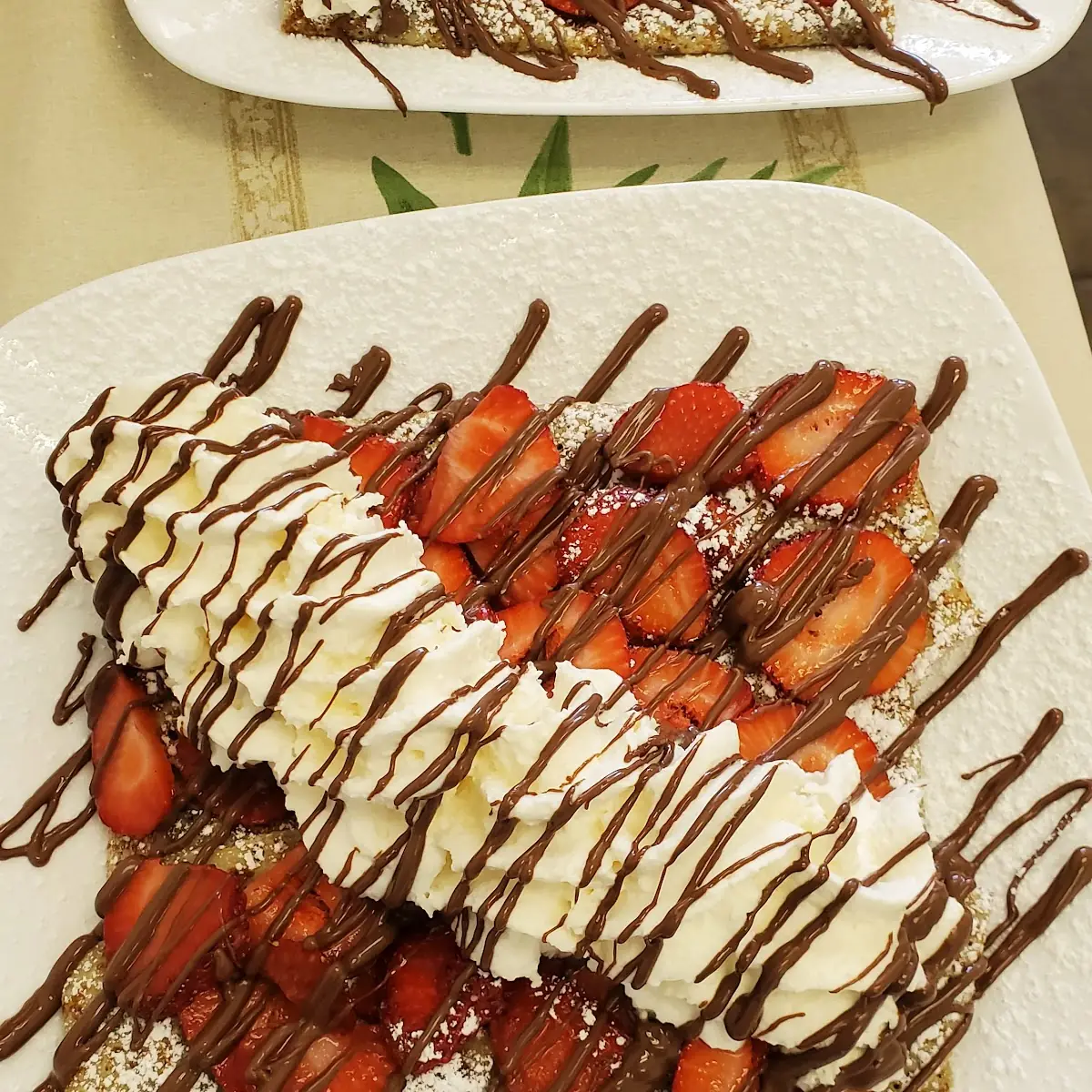 Banana Split Crepe