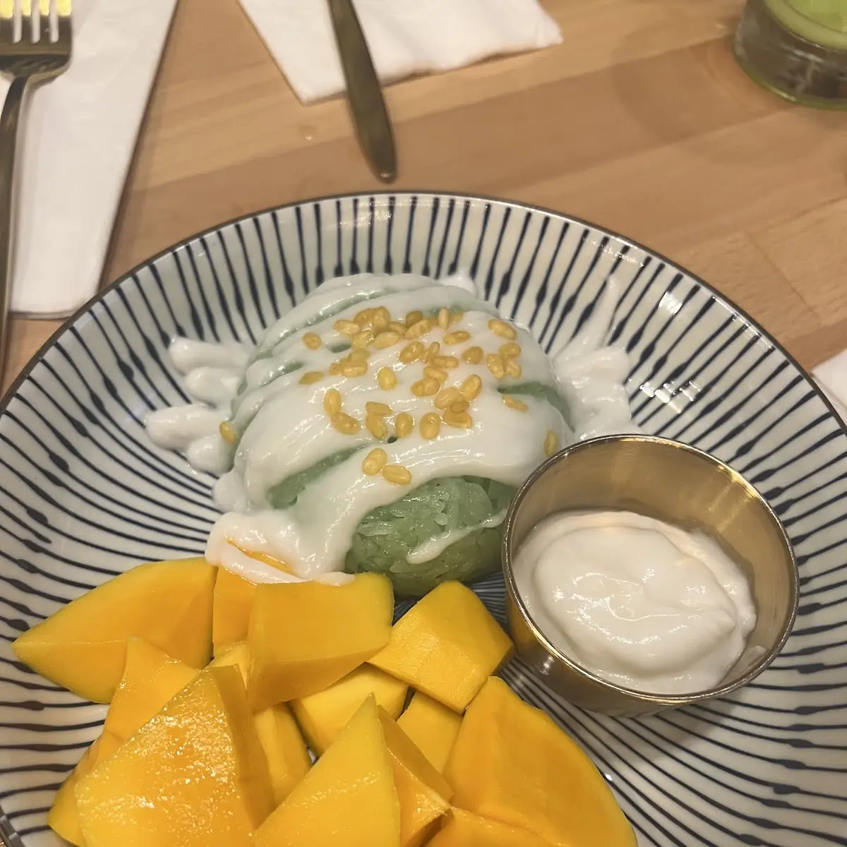 Mango Sticky Rice with Coconut