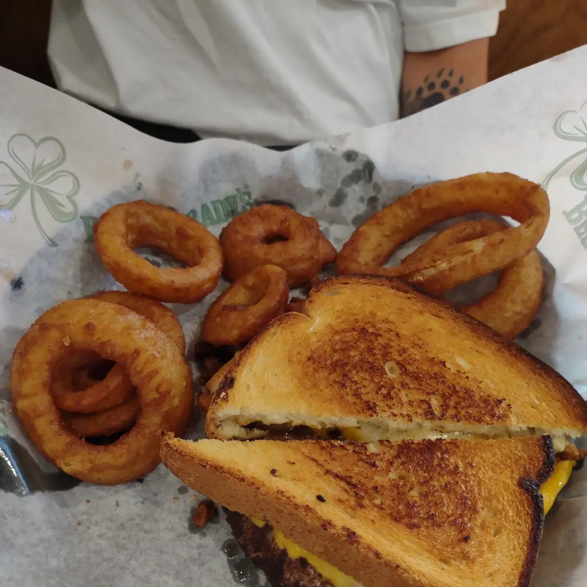 5 Cheese Burger Combo