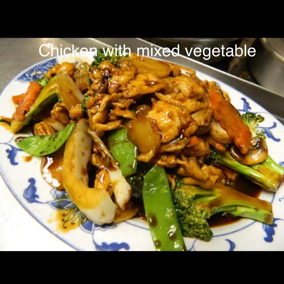 Chicken with Snow Peas